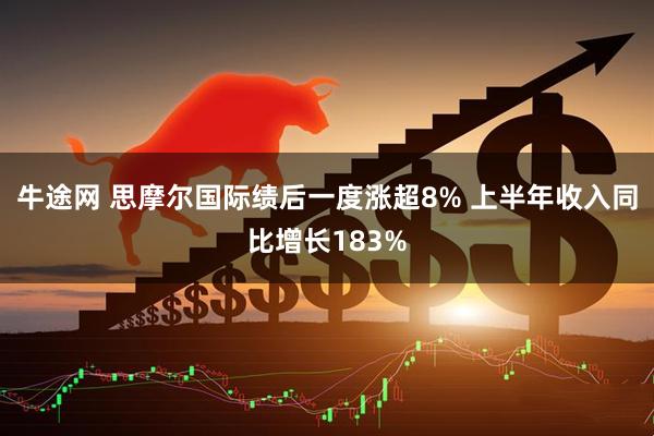 牛途网 思摩尔国际绩后一度涨超8% 上半年收入同比增长183%
